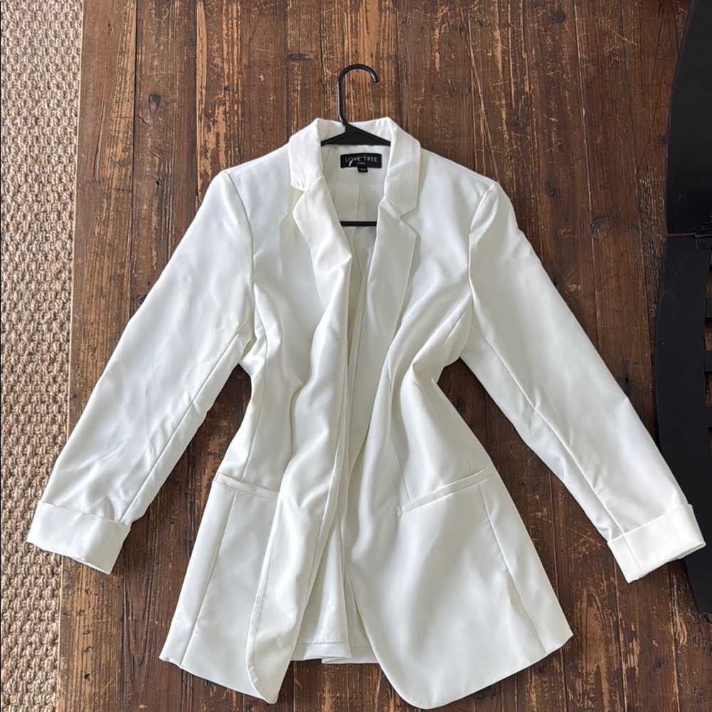 White blazer